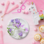 スイートピー ペーパープレート (パーティー)