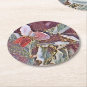 スイートピー ラウンドペーパーコースター (アングル)