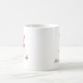 スイートピー 誕生月のお花 コーヒーマグカップ (中央)