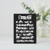 スイートピ ポストカード (スタンド正面)