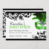 スイートフィーフィン仮装招待状 招待状 (正面/裏面)