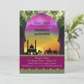 スイートフィーブン，誕生日，招待，アラビアの夜 招待状 (スタンド正面)