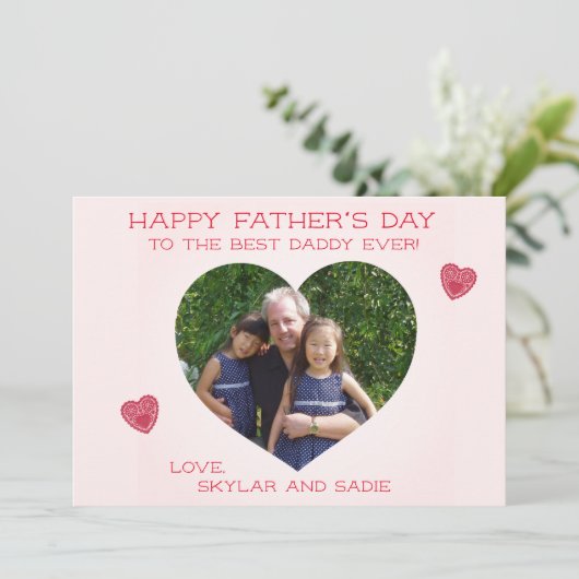 スイートフォト切り出しハッピーファーザー シーズンカード (スタンド正面)