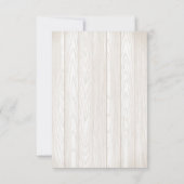 スイートフォレストウッドランドガールズおむつラッフルインサート 招待状 (裏面)