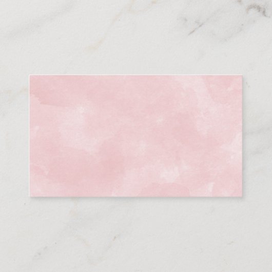 スイートフォレストガールウッドランドブックリクエスト 名刺 (裏面)