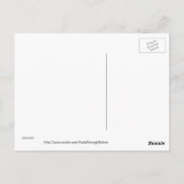 スイートフォール葉書 ポストカード (裏面)