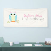 スイートフクロウの誕生日 横断幕 (トレードショー)