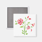 スイートフラワーマグネット マグネット (正面/裏面)