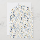 スイートフローラブライダルシャワーアーチID1045 招待状 (裏面)