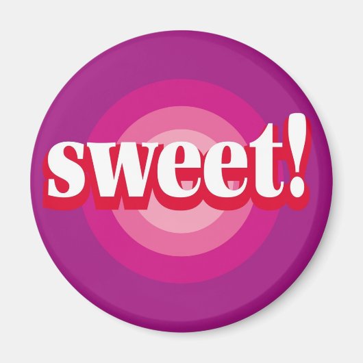 スイートブルズアイ – マグネット (正面)