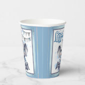 スイートブルーエレファント – リトルピーナッツ 紙コップ (右)