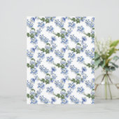 スイートブルーオダマキ（植物）フラワースクレーブック紙 (スタンド正面)