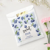 スイートブルーベリー子供の誕生日 フェイバーバッグ (封をした状態)