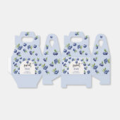 スイートブルーベリー子供の誕生日 フェイバーボックス (折り畳みなし)