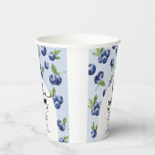 スイートブルーベリー子供の誕生日 紙コップ (右)