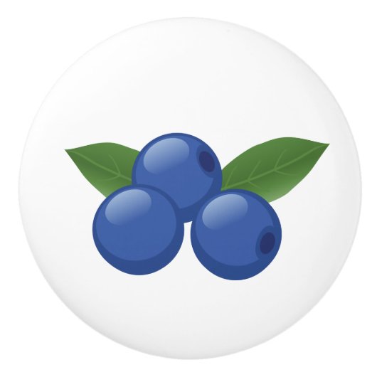 スイートブルーベリー セラミックノブ (正面)