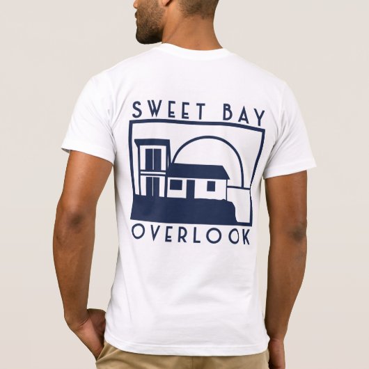 スイートベイ展望Tシャツ Tシャツ (裏面)