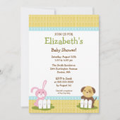 スイートベビーアンズベビーシャワー招待状 招待状 (正面)