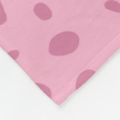 スイートベビーガールズエレファントフローラアニマルプリント フリースブランケット (角)