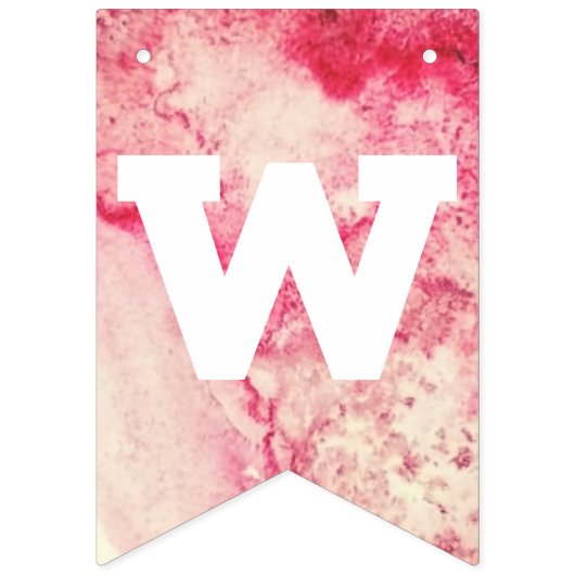 スイートベビーガールピンクベビーシャワー誕生日バナー バンティングフラッグ (第2の旗)