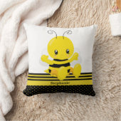 スイートベビービー名前をカスタムする クッション (ブランケット)