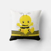 スイートベビービー名前をカスタムする クッション (裏面)