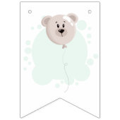 スイートベビー&ベアバルーン バンティングフラッグ (第2の旗)