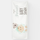 スイートベビー&ベアバルーン 横断幕 (縦)