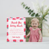 スイートベリーイチゴデイジー写真 サンキューカード (スタンド正面)