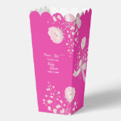 スイートベリーカラー野生の花ベビーシャワー好意ボー フェイバーボックス (裏面)