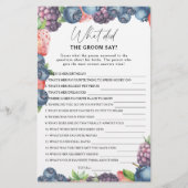 スイートベリー – 新郎は何と言ったブライダルゲーム (正面)