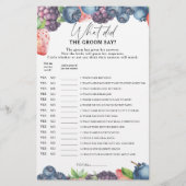 スイートベリー – 新郎は何と言ったブライダルゲーム (正面)