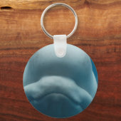 スイートベルーガホエールキーチェーン キーホルダー (正面)