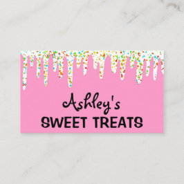 スイートベーカリーデザートパティシエケーキカップケーキ 名刺