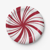 スイートペッパーミント クリスマス ピクニック プレート (正面)