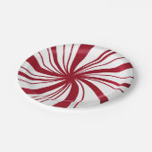 スイートペッパーミント クリスマス ピクニック プレート (アングル)