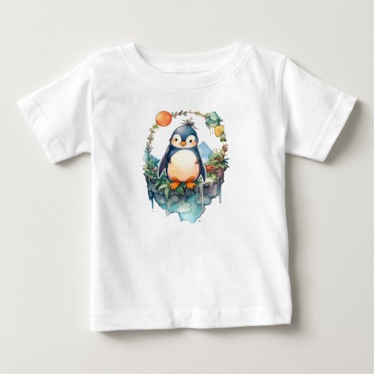 スイートペンギン ベビーTシャツ (正面)