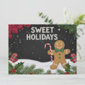 スイートホリデー クリスマスの挨拶カード シーズンカード (スタンド正面)