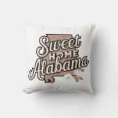 スイートホームアラバマ装飾用クッション（16インチx 16インチ） クッション (正面)