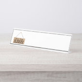 スイートホームアラバマ デスクネームプレート (正面)