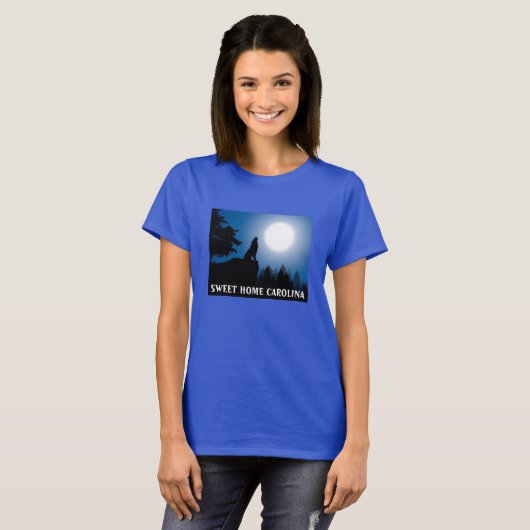 スイートホームカロライナ(暗) Tシャツ (正面フル)