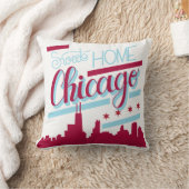 スイートホームシカゴピローケース、装飾用クッション クッション (ブランケット)