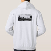 スイートホームシカゴメンズジップアップ パーカ (裏面)