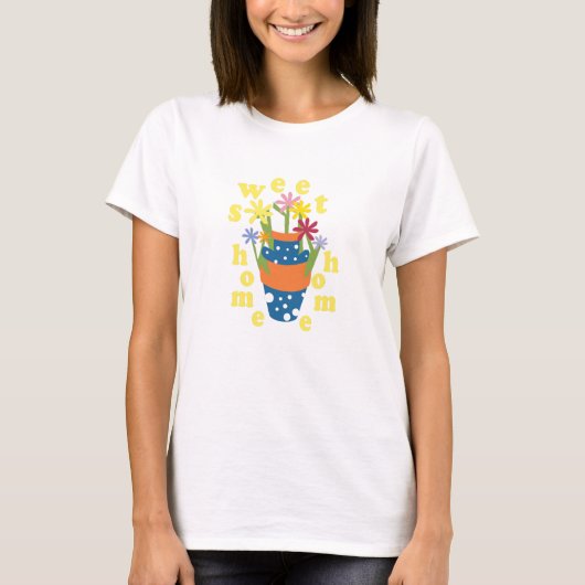 スイートホームファンキーフラワー Tシャツ (正面)