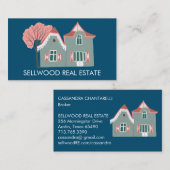 スイートホーム実在エステートブローカーエージェントモーゲージアート 名刺 (正面/裏面)