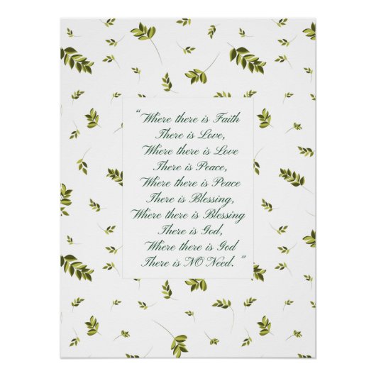 スイートホーム賛美ズタペストリー ポスター (正面)