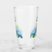 スイートホー航海のエールタコ青ベビーシャワー タンブラーグラス (左)