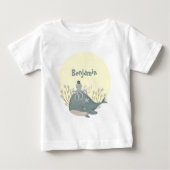 スイートホー航海のルタコ赤ちゃんシャワー ベビーTシャツ (正面)