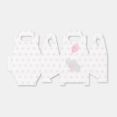 スイートボックスベビーシャワーピンク フェイバーボックス (折り畳みなし)