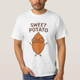 スイートポテトの面白いサンクスギビング Tシャツ